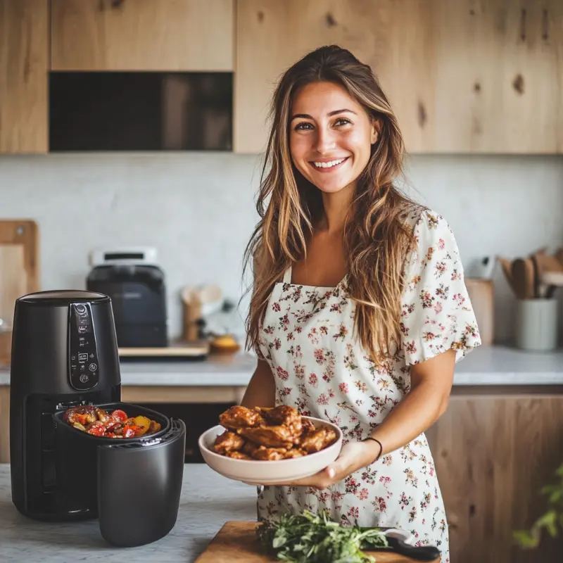 sfinedas A Romanian woman in her cozy kitchen smiling and cooki 6939e42e 256a 417f 87bc 9e67415aea3a