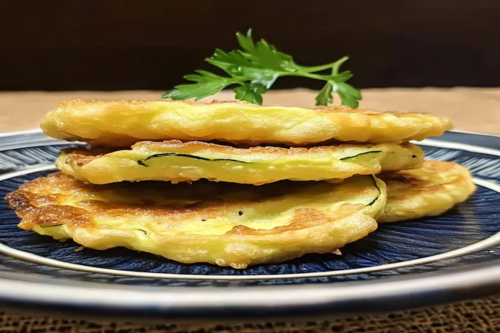 Dovlecei pane – crocanți, aurii și irezistibil de buni 6 Dovlecei pane aurii și crocanți, proaspăt prăjiți pe farfurie